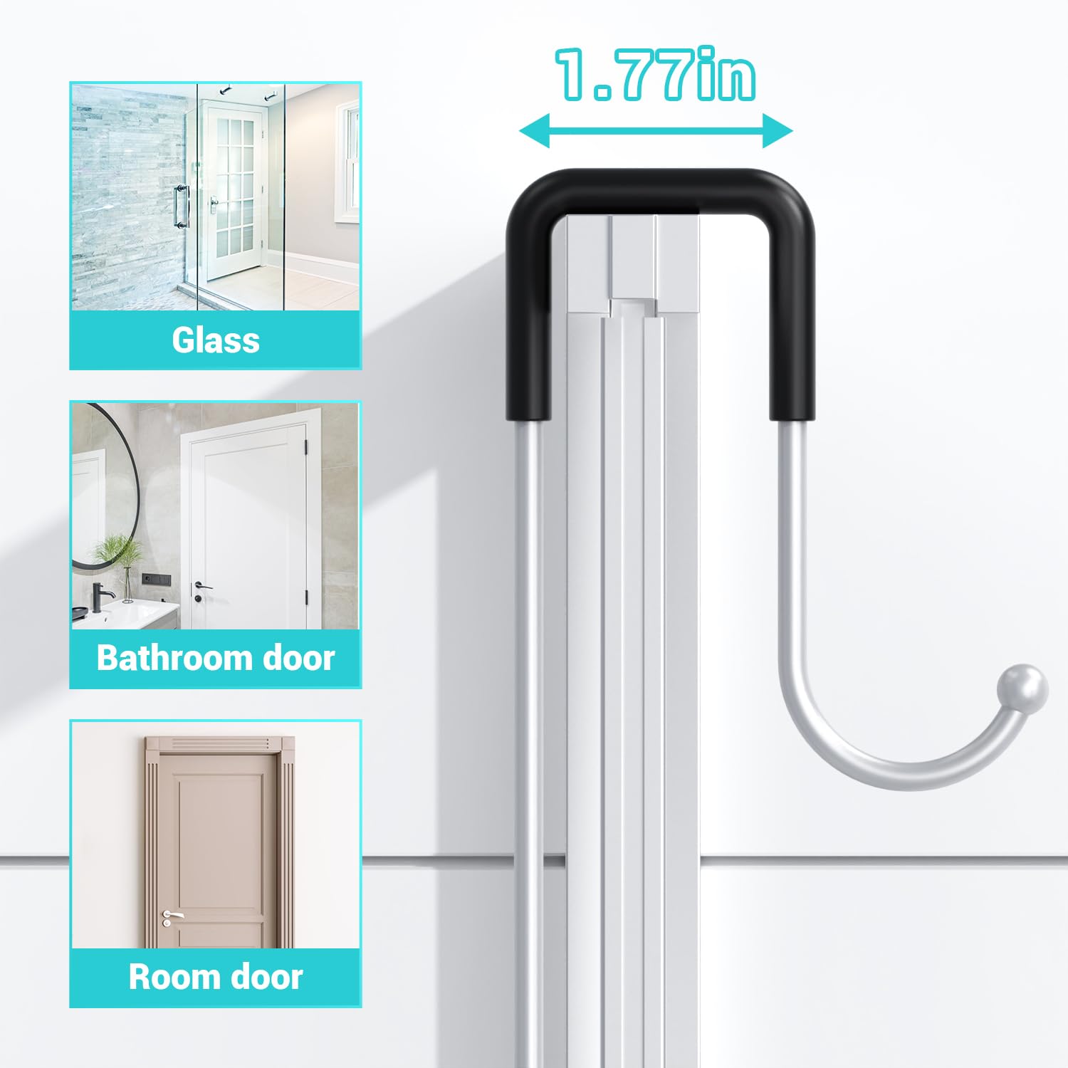 Aitatty rustproof stainless steel build resists moisture and corrosion.