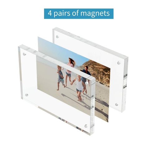 AITEE 4x6 acrylic picture frame gift‑ready pack ready for gifting