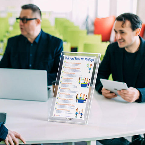 AITEE desk display shows a versatile vertical or horizontal setup