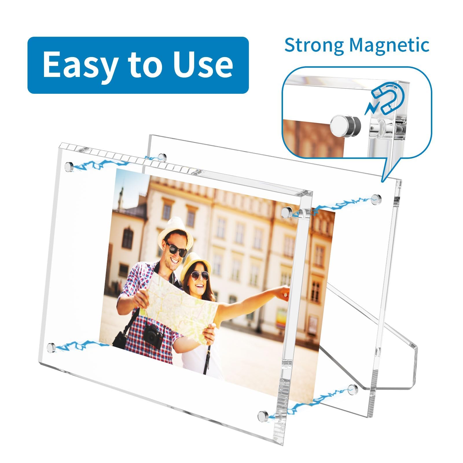 AITEE desktop display supports vertical or horizontal orientation for clarity