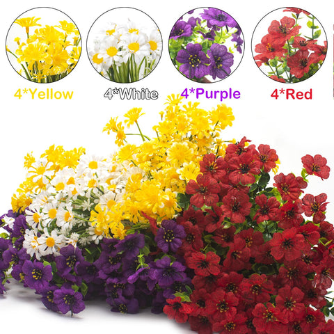 AITISOR garden-friendly daisies bundle enhances curb appeal with vibrant petals.