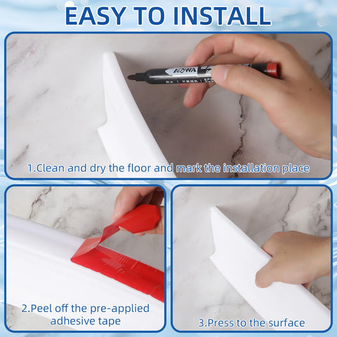 AiVeUao water containment reduces spillover and floor mess.
