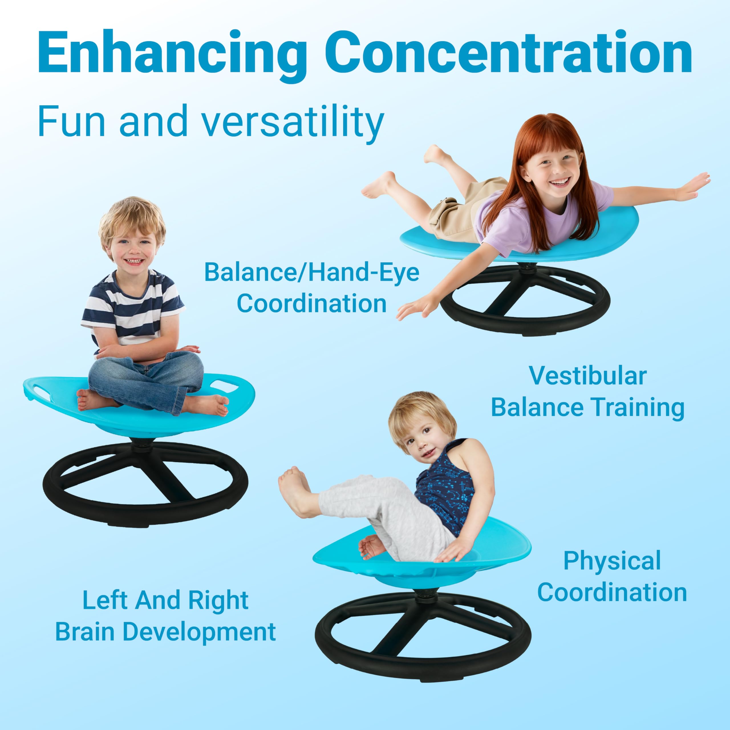 Aivher chair designed for ages 3 plus supports growing motor skills.