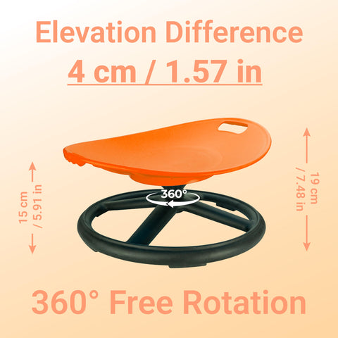 Aivher chair works indoors or outdoors for versatile activity time.