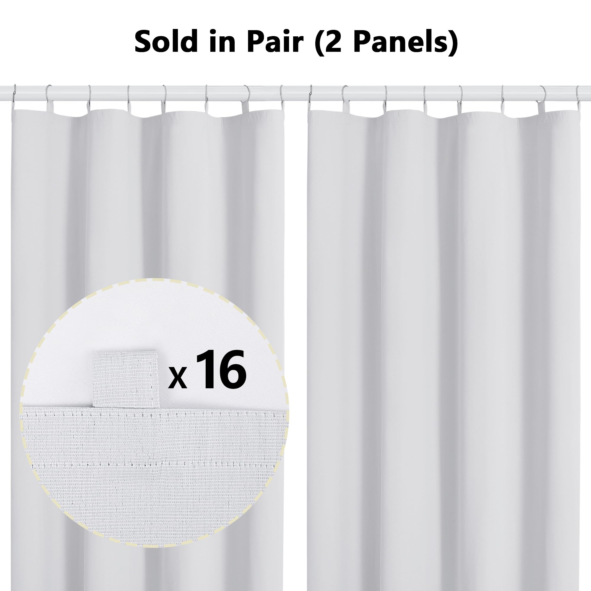 Aiyufeng 50x80-inch blackout panel front view for quick room darkening.