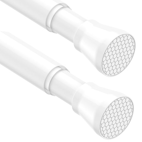 AIZESI tension rod adjustable 28-48 inch for quick, tool-free window mounting