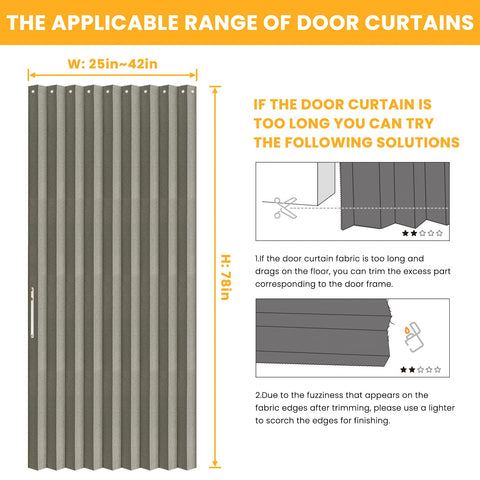 AJAZZ accordion door uses shading materials to reduce glare for comfortable rooms.