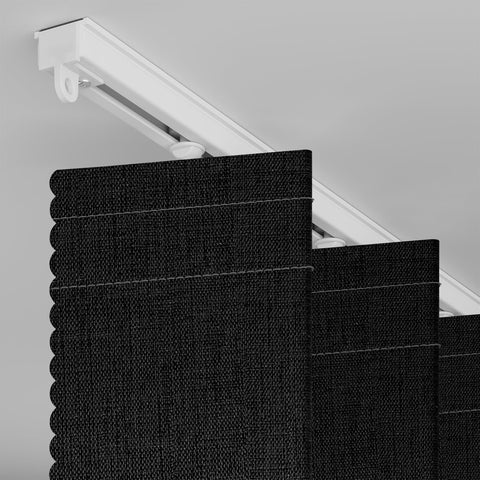 AJAZZ accordion pleat hidden design adds neat aesthetics.