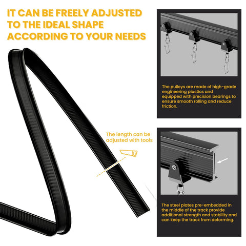 AJAZZ easy-clean durable polyester fabric simplifies upkeep and longevity.