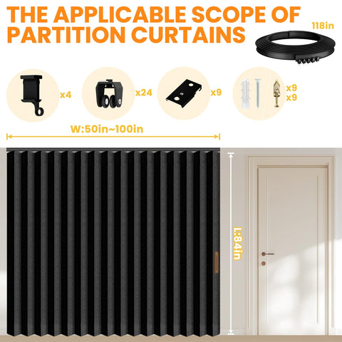 AJAZZ invisible accordion curtain when stowed maintains neat coordinated interior.