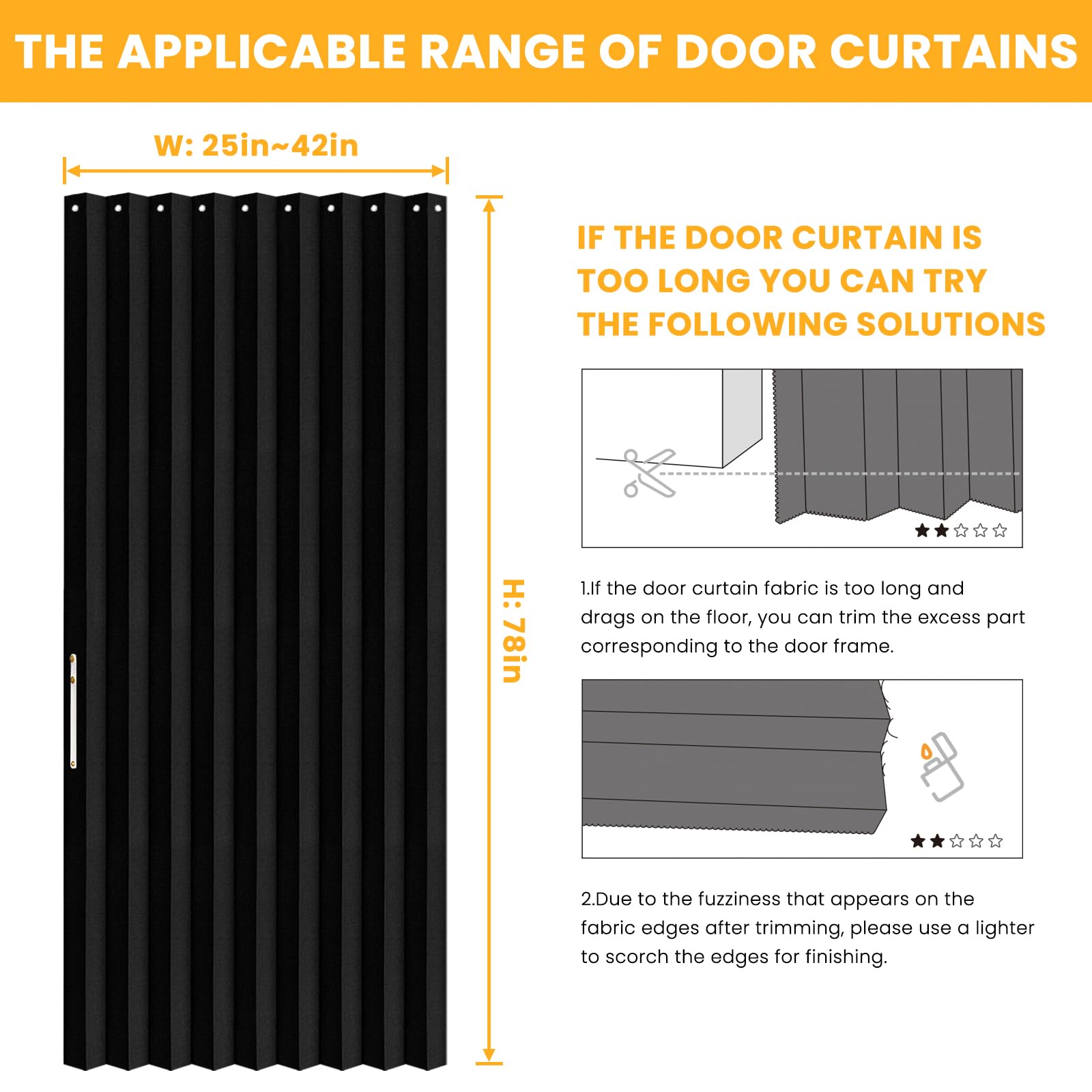 AJAZZ invisible folding design enhances a seamless look when opened.