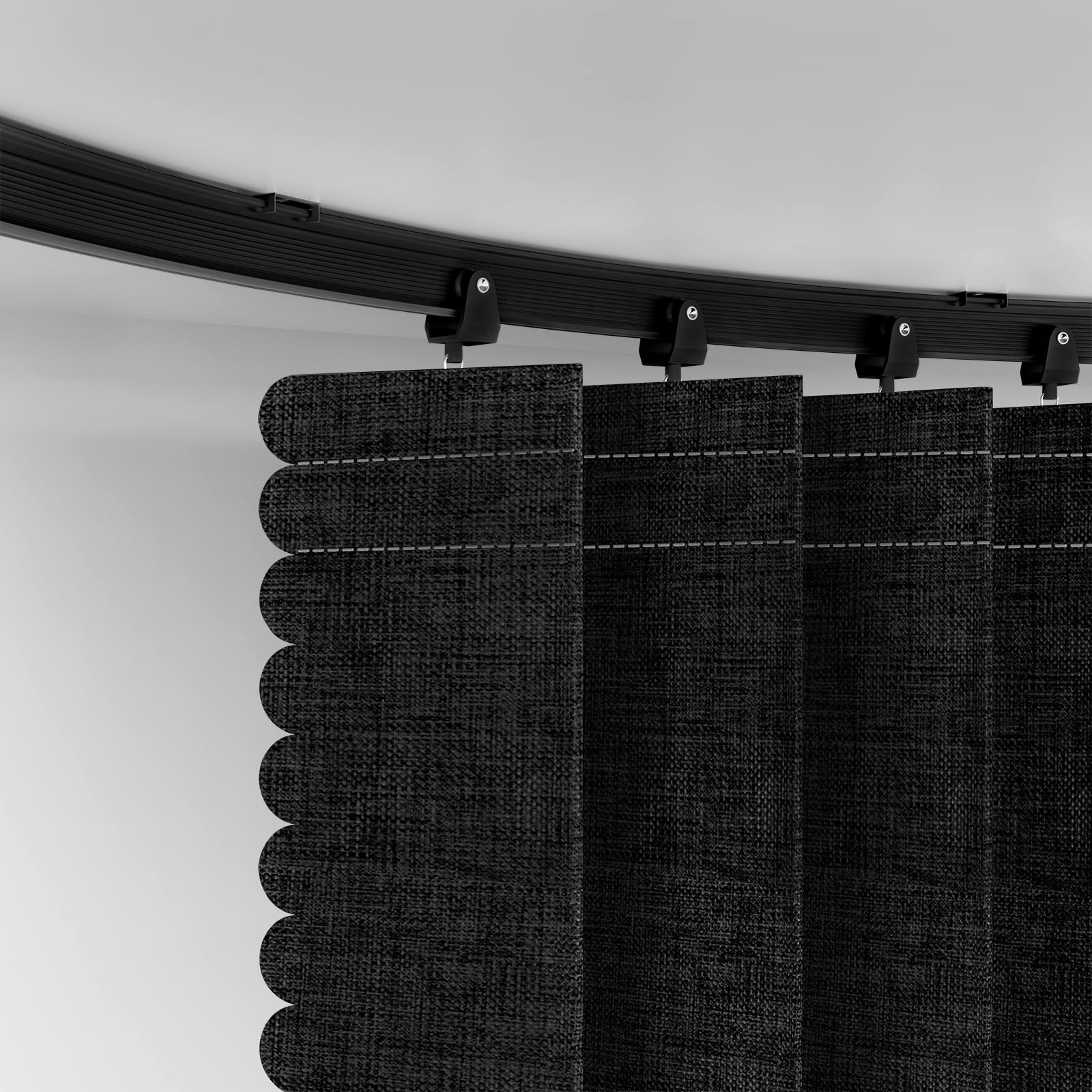 AJAZZ light-blocking fabric helps regulate heat and daylight across rooms.