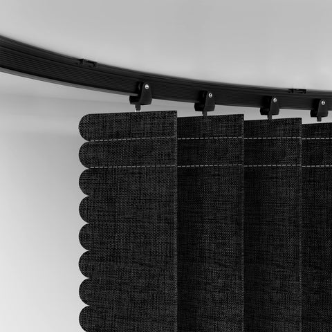 AJAZZ light-blocking fabric helps regulate heat and daylight across rooms.