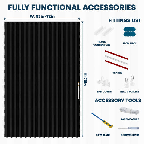 AJAZZ magnetic closure curtain enables quick, secure access.