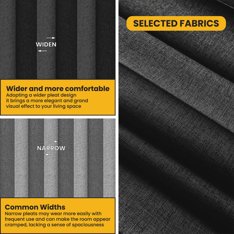 AJAZZ patio and bedroom curtain for privacy and comfort in multiple spaces.
