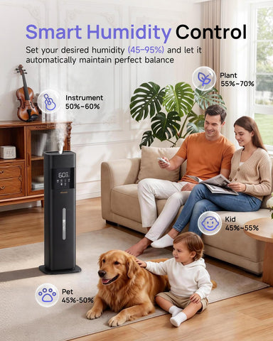 Akacozie quiet operation humidifier suitable for bedroom use