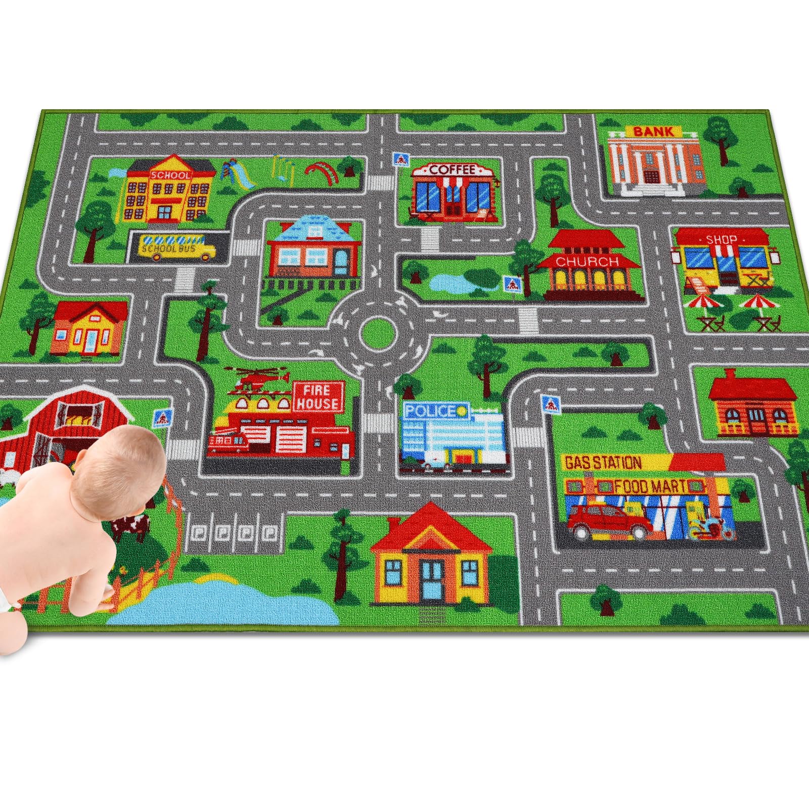 AKASISRUG perfect gift for birthdays or holidays for young car lovers.