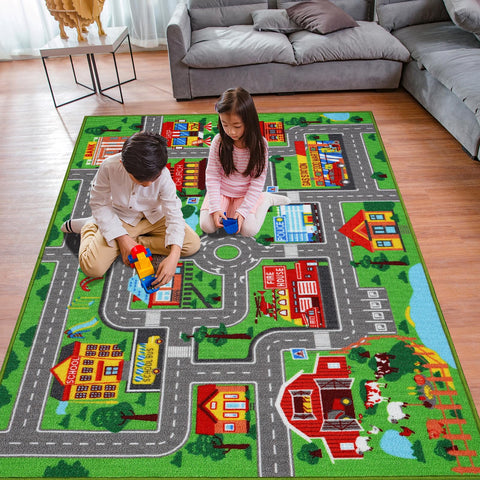 AKASISRUG nylon pile close-up highlights soft, durable surface underfoot.