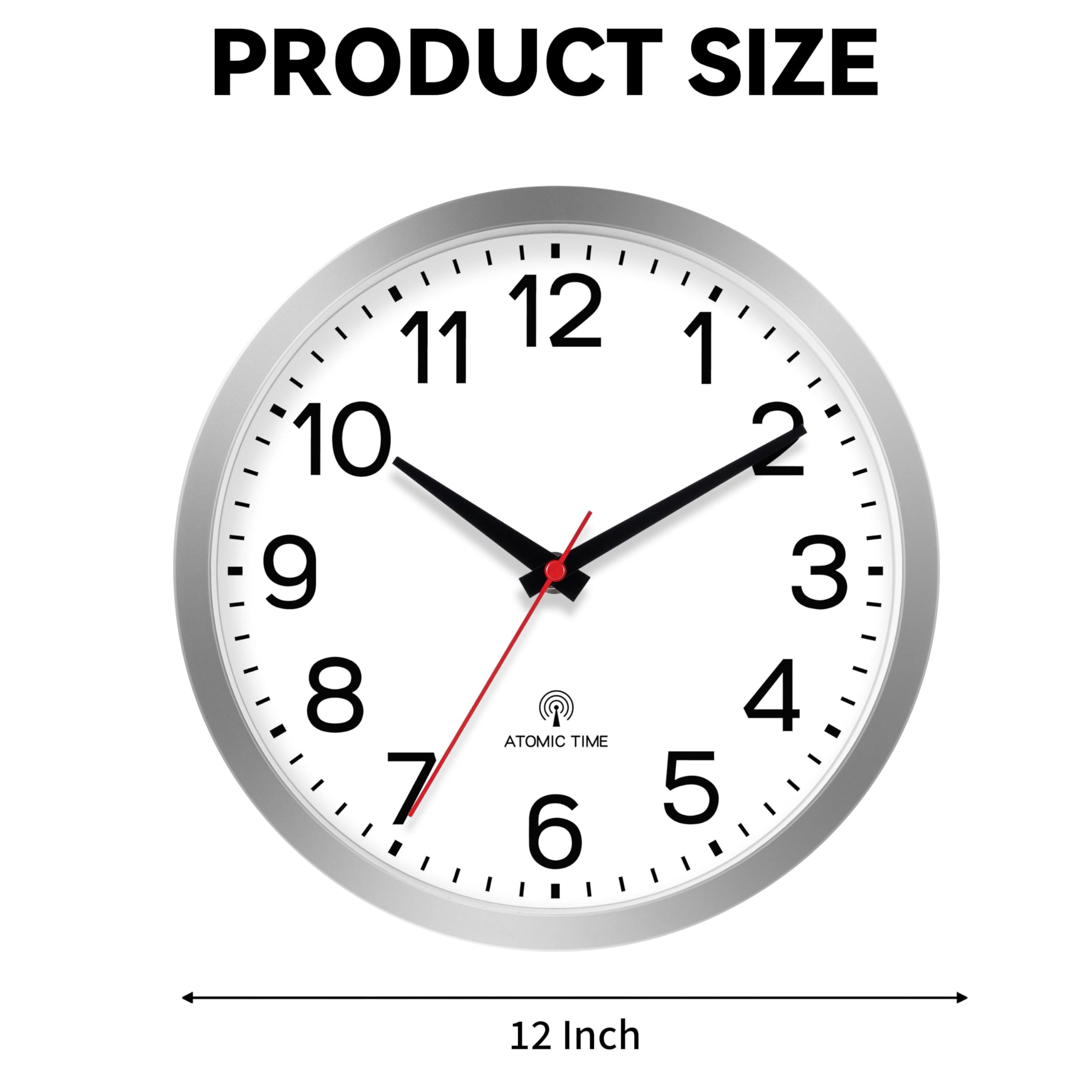 AKCISOT wall clock designed for kitchen wall placement