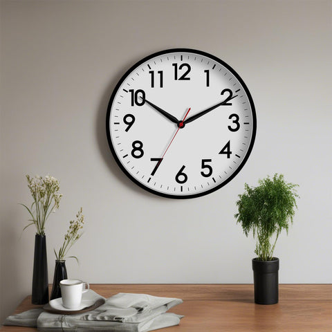 AKCISOT wall clock for office or school fits study environments.