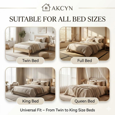 AKCYN durable sheet clips grip any mattress size securely.