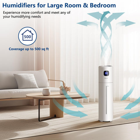 Akeshan 360° nozzle directs mist where it’s needed.