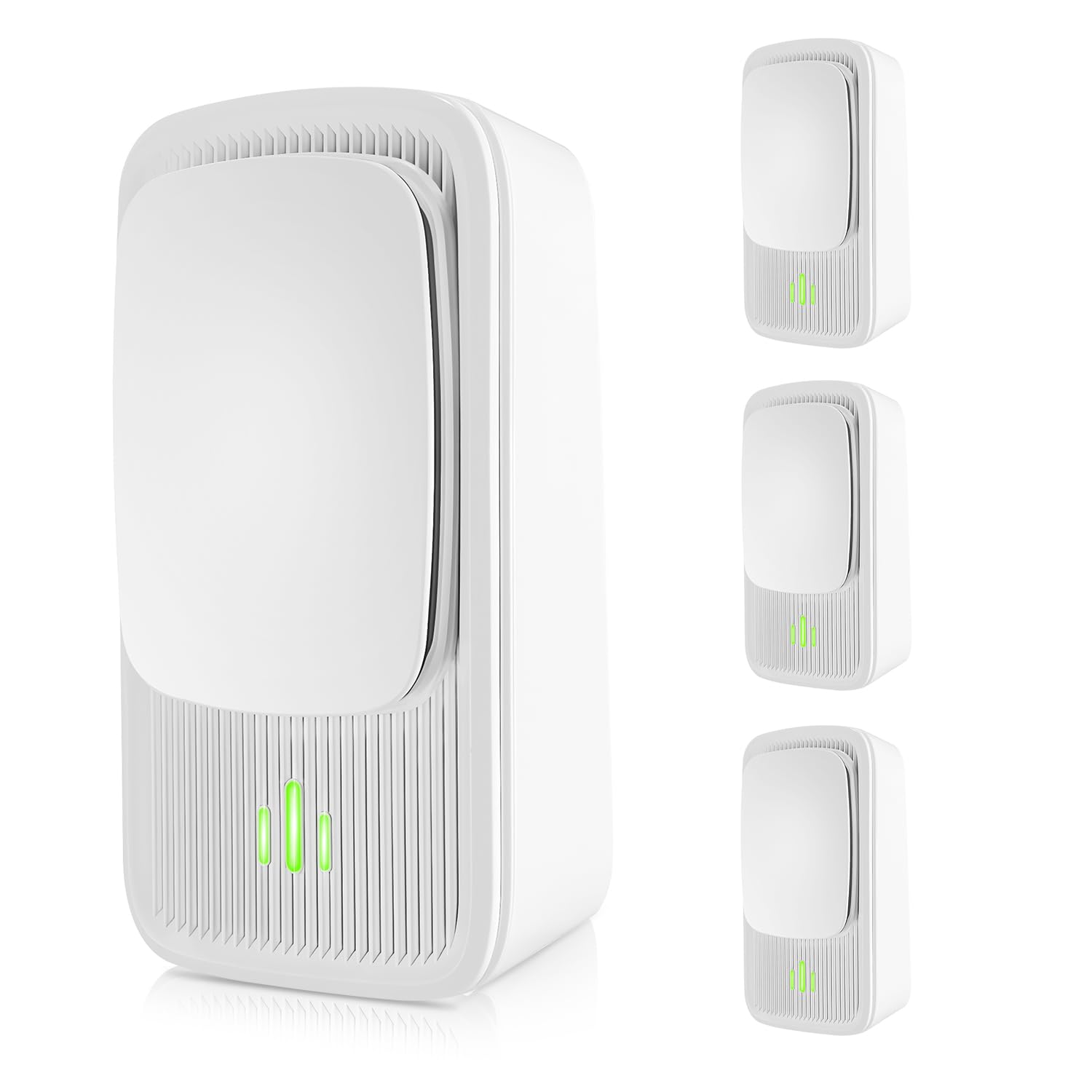 AKHQVC plug-in air purifier at outlet delivering quick, continuous air refresh.
