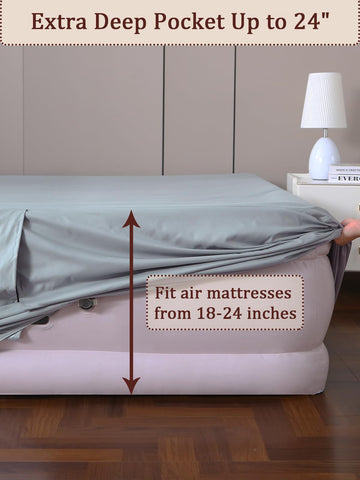 Akicia protective barrier shields the mattress from dirt and punctures