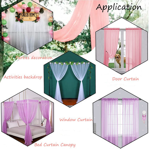 Akiky Wrinkle-resistant curtains keep spaces neat and ready.