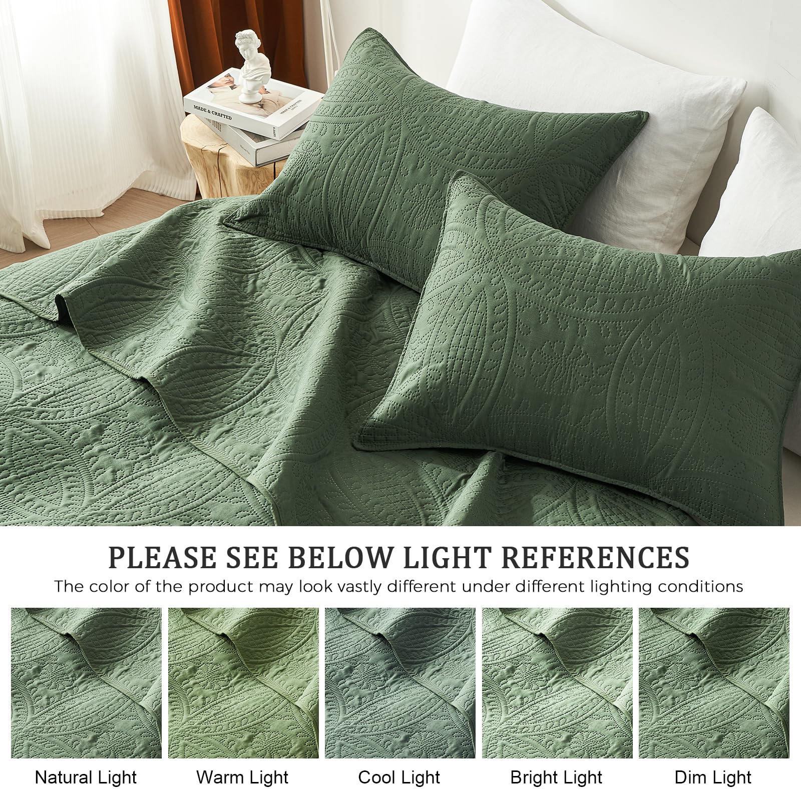 Akkialla pet-friendly quilt protects furniture from scratches and fur.