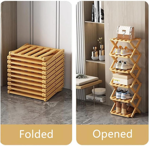 Akloya bamboo X-shaped frame emphasizes durability and style.