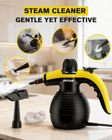 AKPIAN kitchen sink attachment sanitizes surfaces chemical-free.