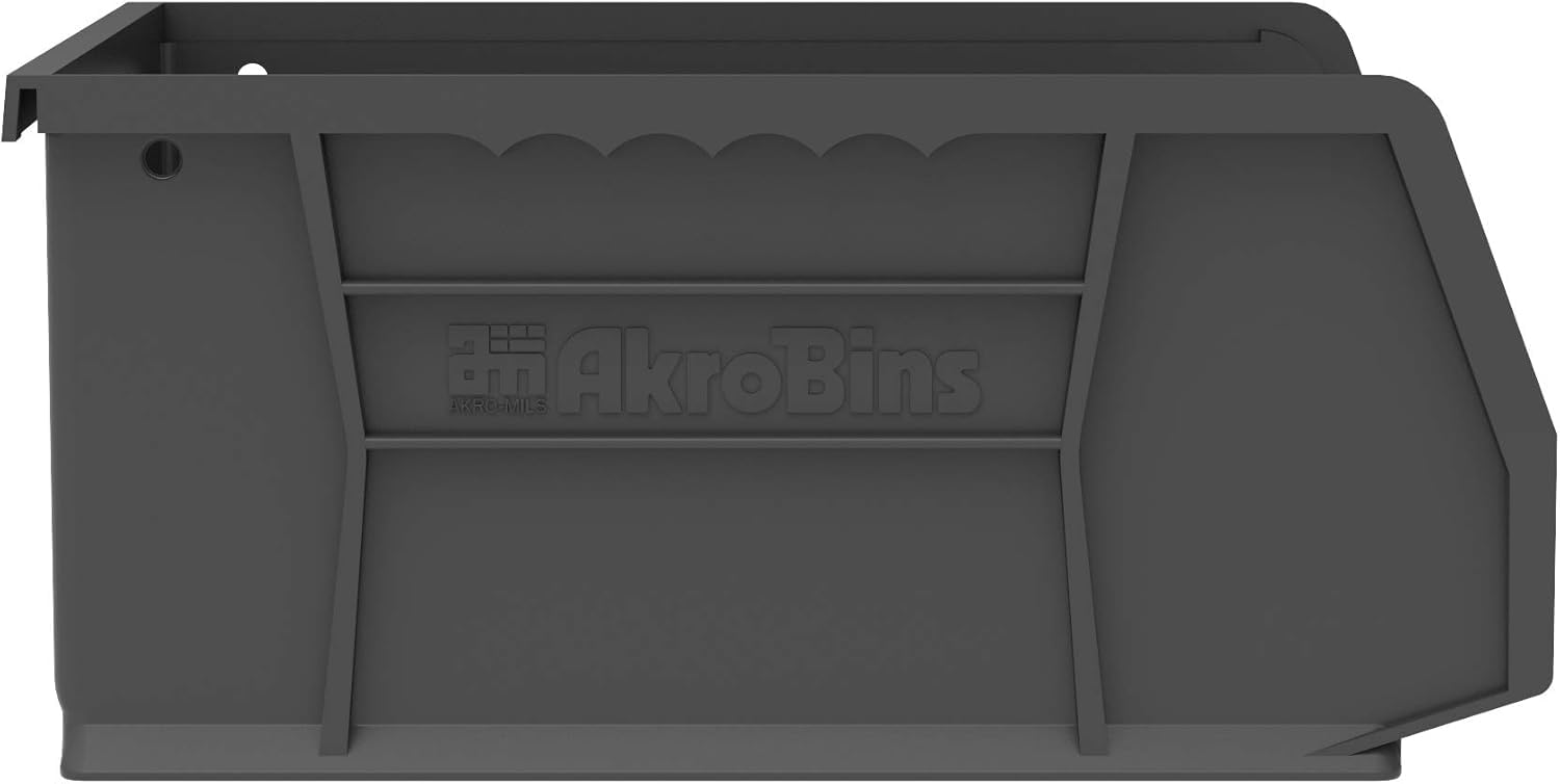 Dividers and label holders shown as accessories for AkroBins 30235.