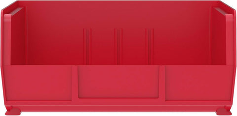 Akro-Mils AkroBins large front label area simplifies inventory at a glance
