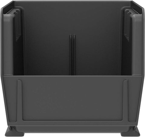 Optional dividers and label holders enable customizable organization