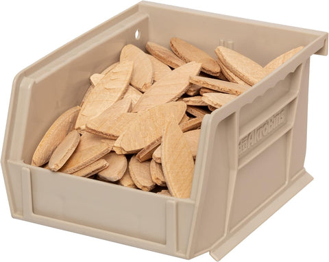 Akro-Mils AkroBins drawer-fit design suits desks and small spaces.