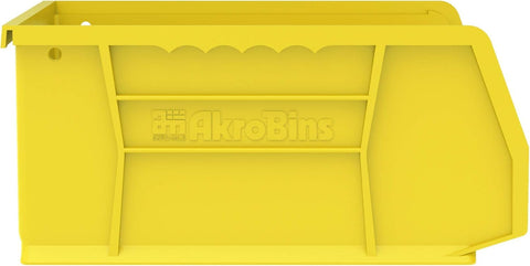 Akro-Mils AkroBins large front label area supports easy coding and organization.