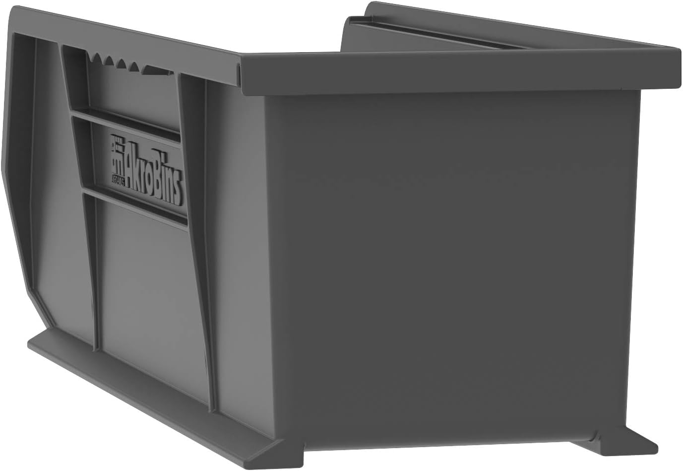 Large front label area on AkroBins enables quick coding