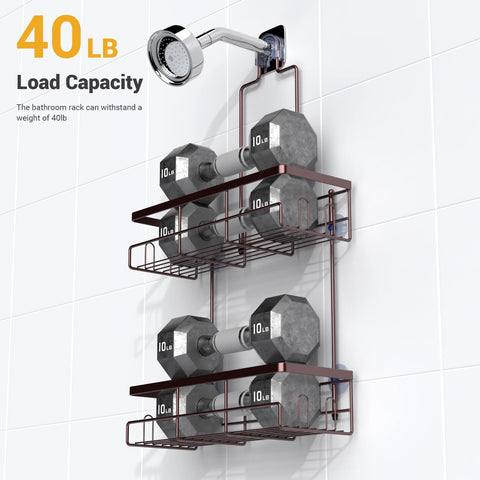 AKTECKE 304 stainless steel resists rust in wet bathroom environments.