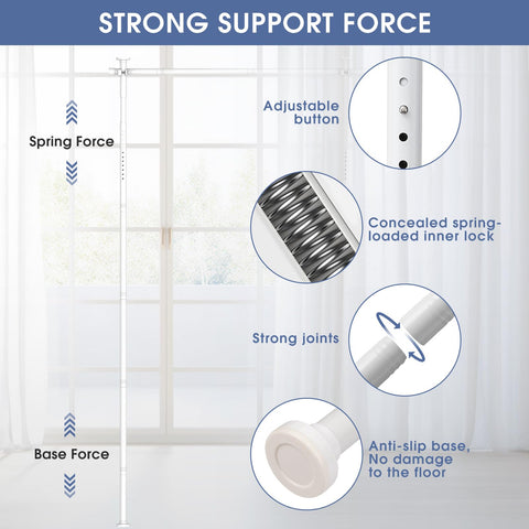 AKTOP room divider base features non-slip design for stable placement.