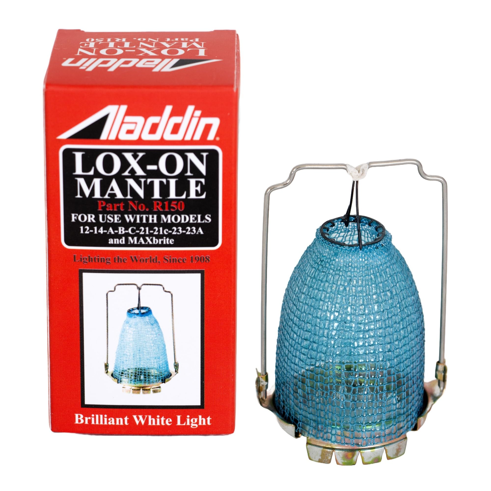 Aladdin R150 Lox-On Mantle delivers brighter light for living rooms