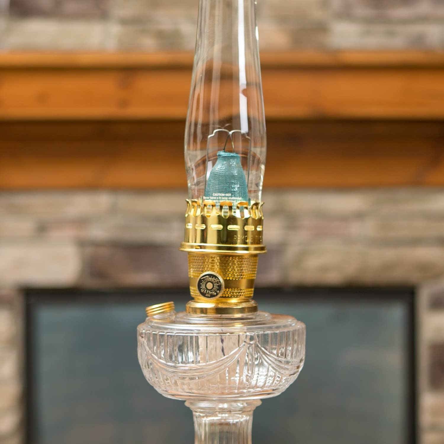 Aladdin R150 Lox-On Mantle provides cleaner, steadier illumination