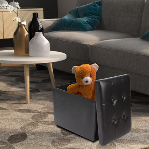 ALASDO storage ottoman durable-frame, sturdy support for seating.