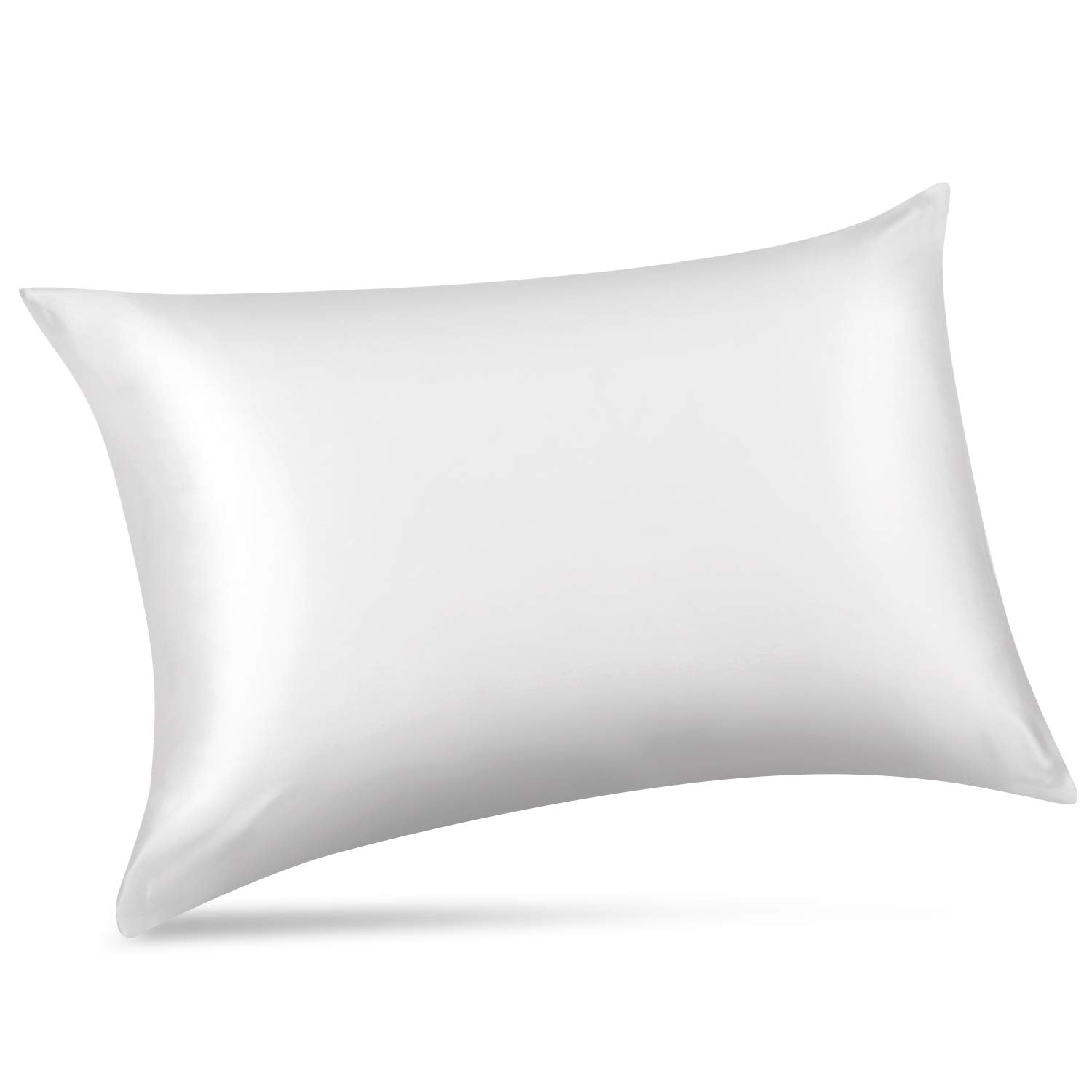 ALASKA BEAR silk pillowcase close-up texture highlighting smooth feel