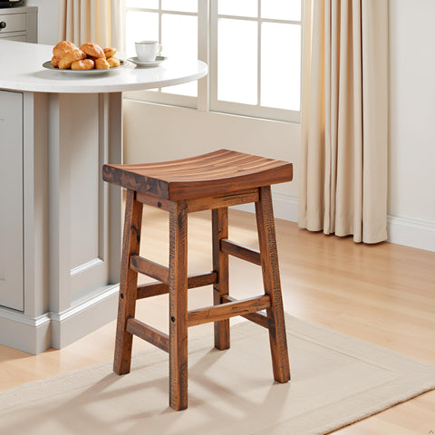 Protective lacquer finish preserves color on busy kitchens and game rooms.