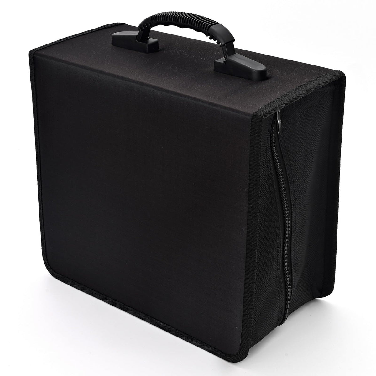 Alavisxf xx CD Case front view showing 432-capacity storage and nylon exterior
