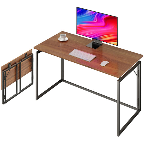 alawooder Folding Desk with wood-top offering a splash-proof surface for home office tasks