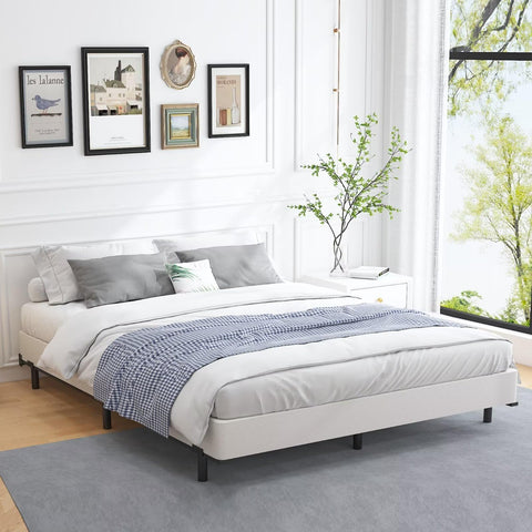 ALDRICH box spring offers 3000lbs capacity for sturdy, long-lasting foundation.