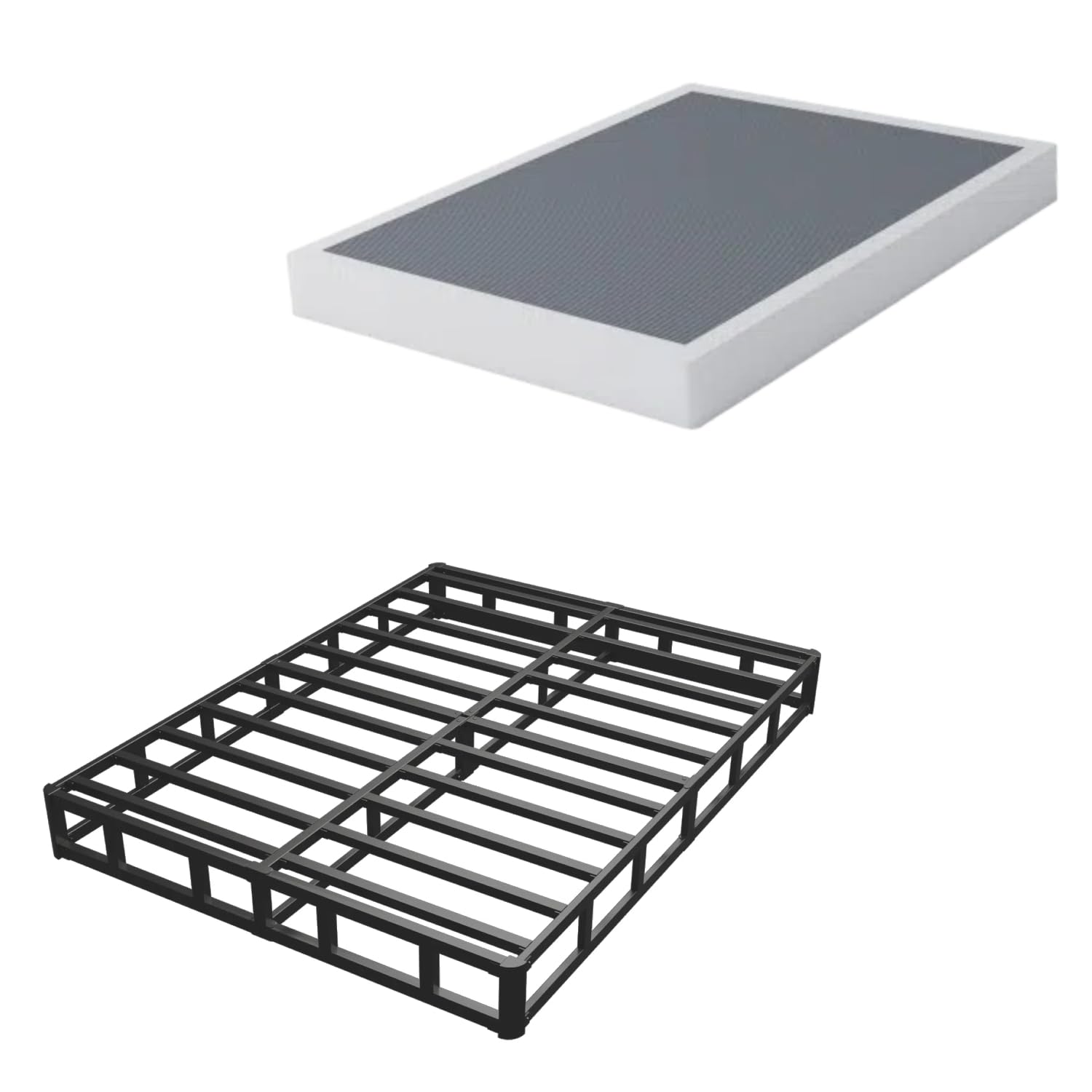 ALDRICH box spring non-slip cover keeps the mattress securely in place.