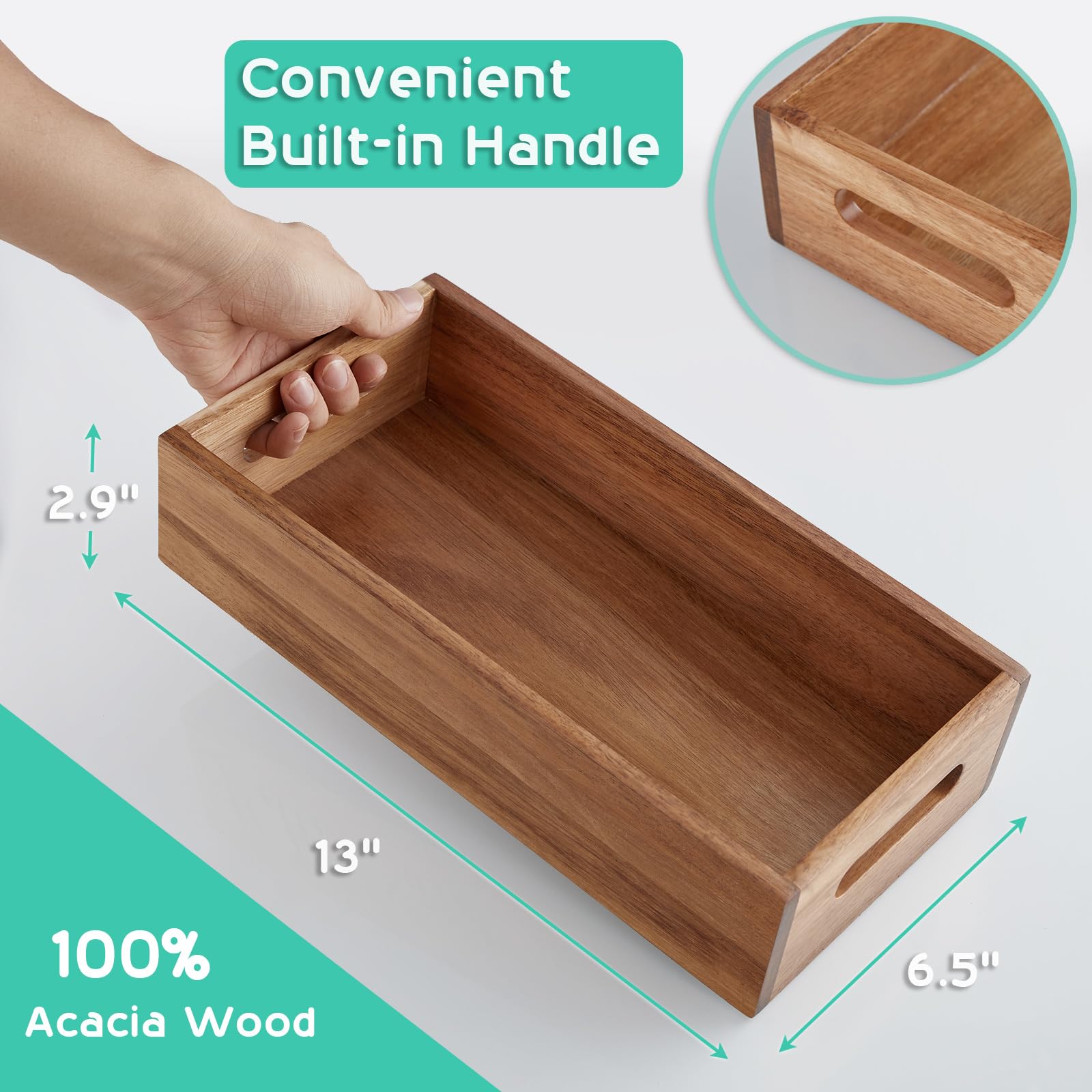 ALELION bathroom storage basket neatly organized on a bathroom countertop